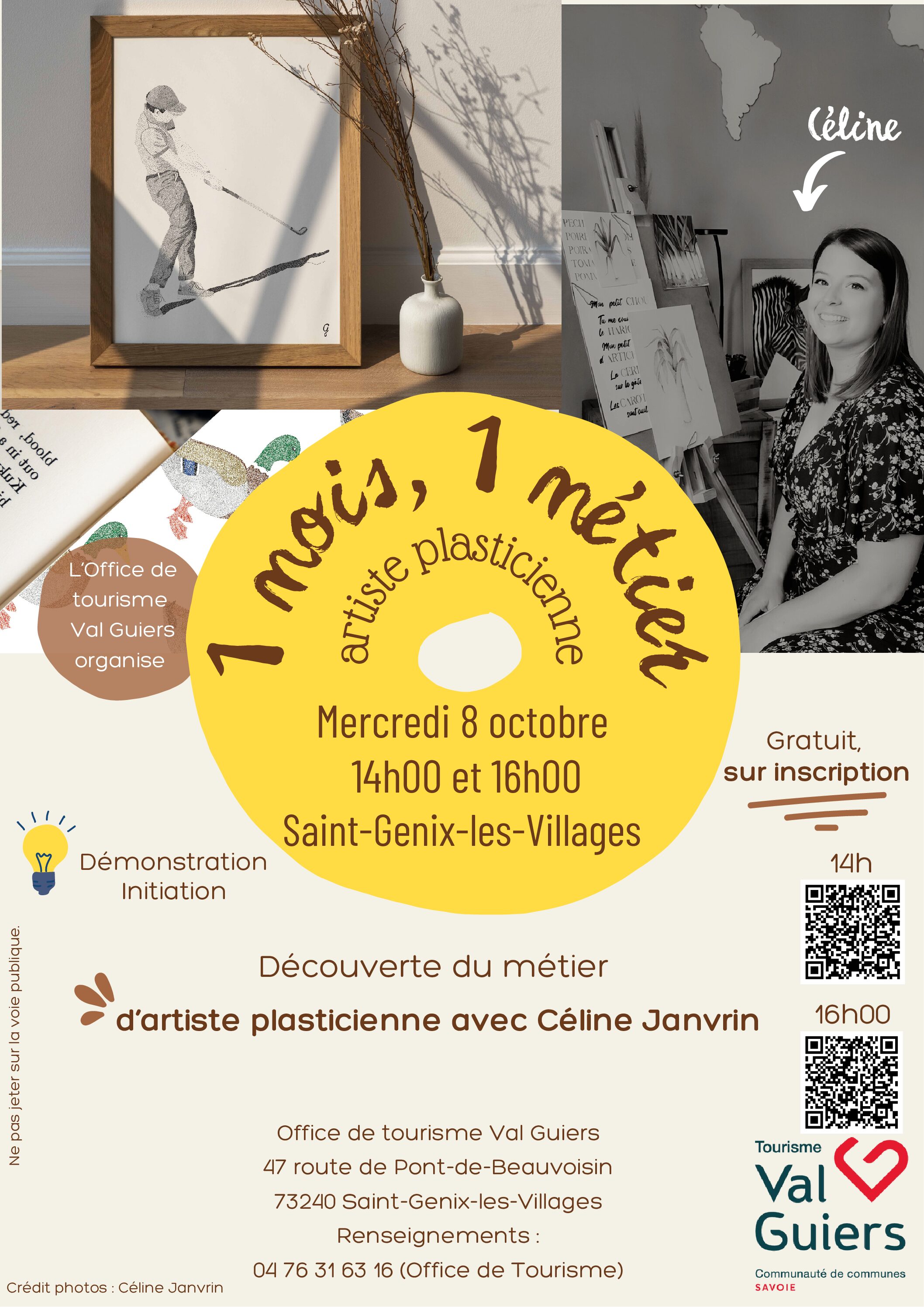 Oct25 Un mois un métier (Affiche) Gâteau